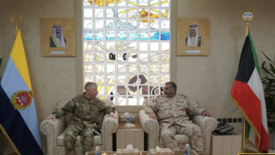 مباحثات كويتية أمريكية حول تطوير العلاقات العسكرية