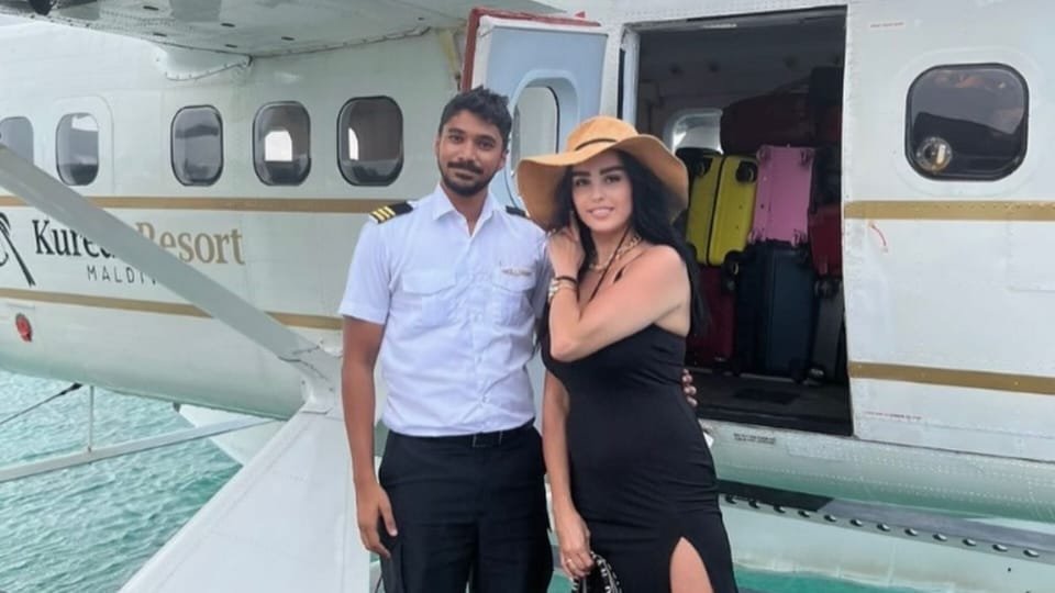 بأجواء ة الفنانة منار تحتفل بعيد ميلادها في المالديف