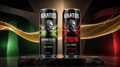 Guarana Delight خالٍ من السكر وXTREME بفيتامينات B من KRATOS بالسعودية