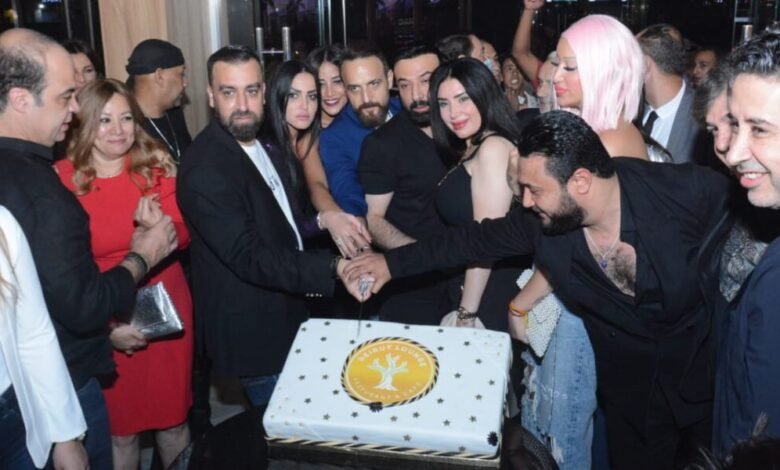 BEIRUT LOUNGE يجمع أهل الفن والاعلام في حفل إفتتاح ضخم في مصر