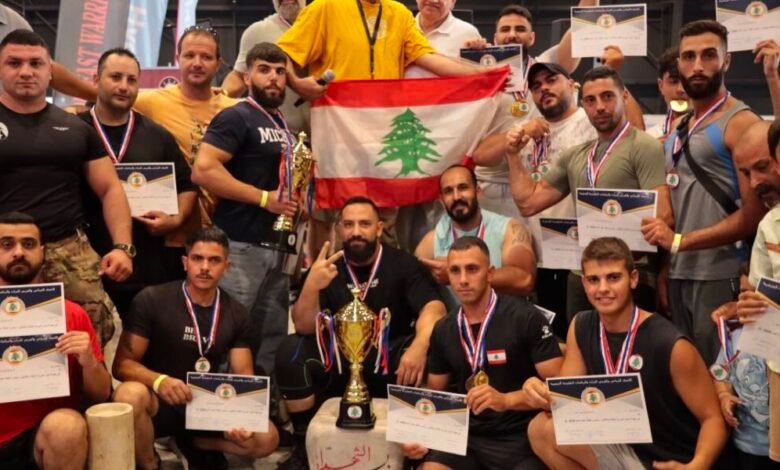 بيروت تحتفي بالأبطال.. علي صفي الدين يسجل رقماً قياسياً عالمياً في Beirut Spos Festival