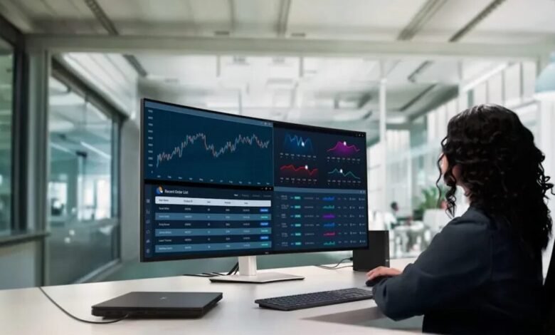 تعلن Dell عن شاشة ضخمة مقاس 52 بوصة بدقة 6K مزودة بتقنية Thunderbolt