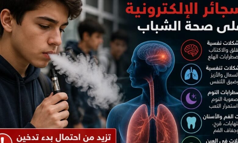 دراسة: السجائر الإلكترونية بوابة لتدخين الشباب للسجائر التقليدية
