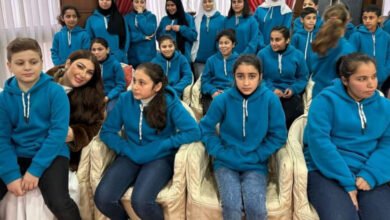 سفيرة النوايا الحسنة زينة سلامة ترسم البسمة على وجوه أطفال طرابلس