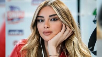 غايال خوري تشارك في تغطية ديربي السلة اللبنانية بين الحكمة و الرياضي بيروت