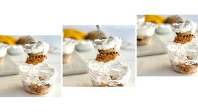 كعادته Belicious Bakes يتميز بتقديمه الحلويات بطريقة صحيّة