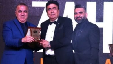 ميزون سليم متري مكرّماً في مهرجان انتخاب ملكة جمال زحلة